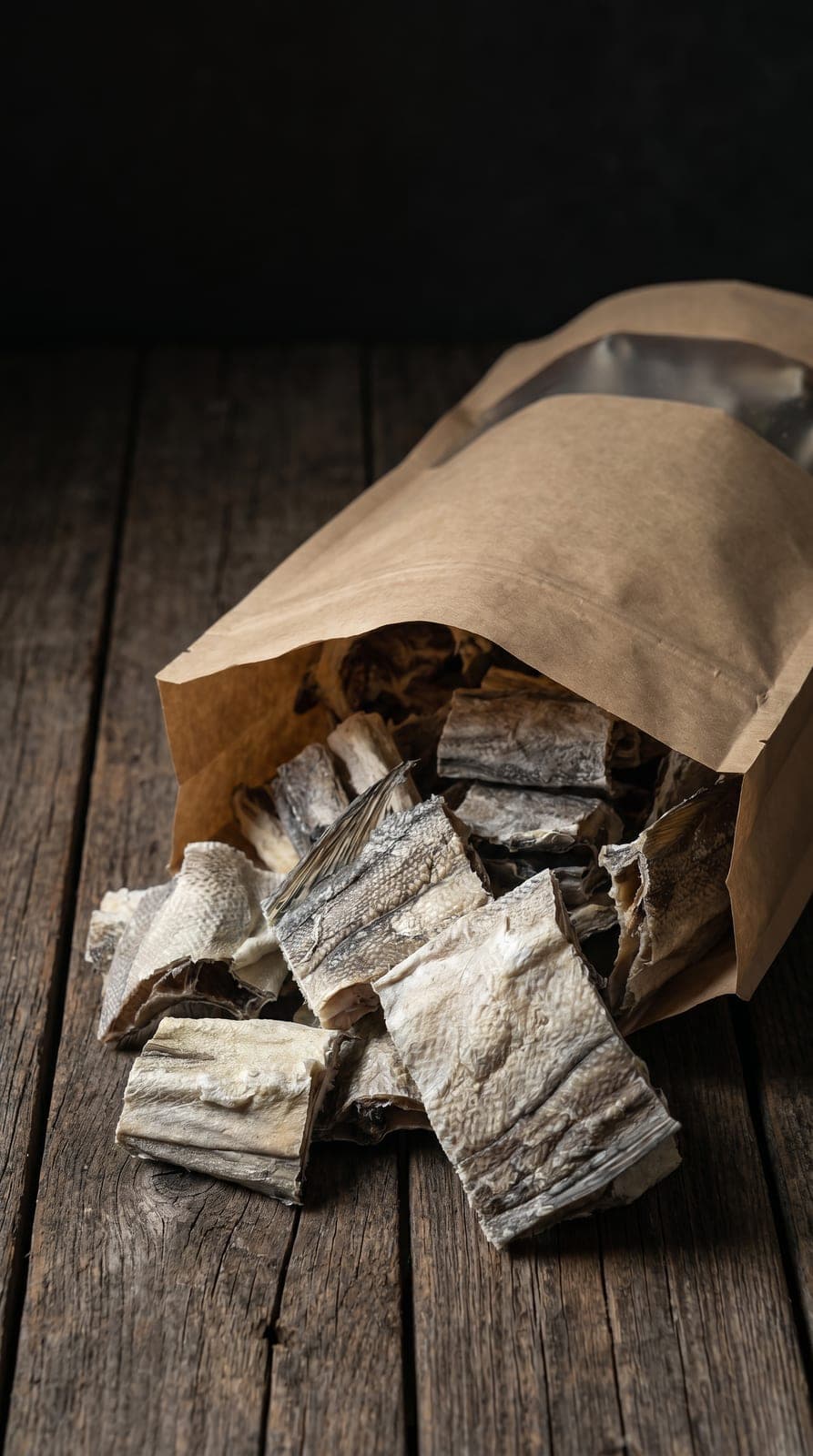 Tørrfisk til hund — hel, 3 kg
